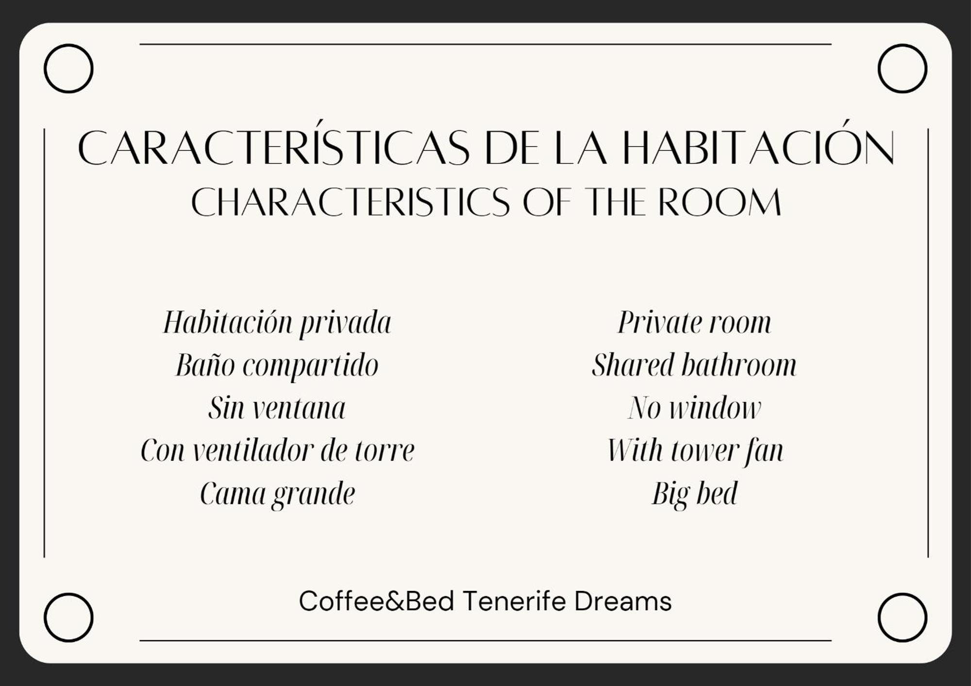 Coffee&Bed Tenerife Dreams Hotel Santa Cruz de Tenerife Ruang foto