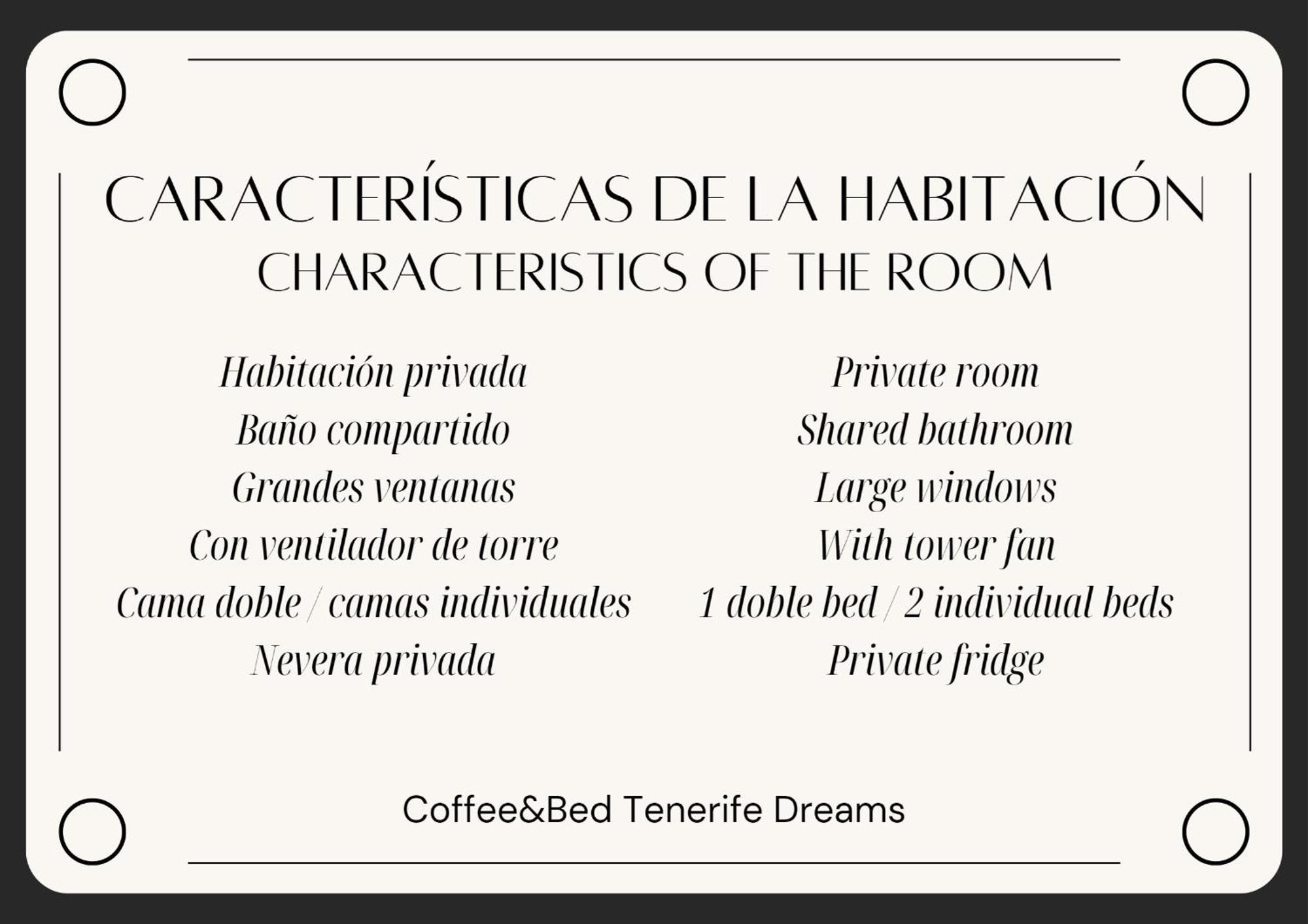 Coffee&Bed Tenerife Dreams Hotel Santa Cruz de Tenerife Ruang foto